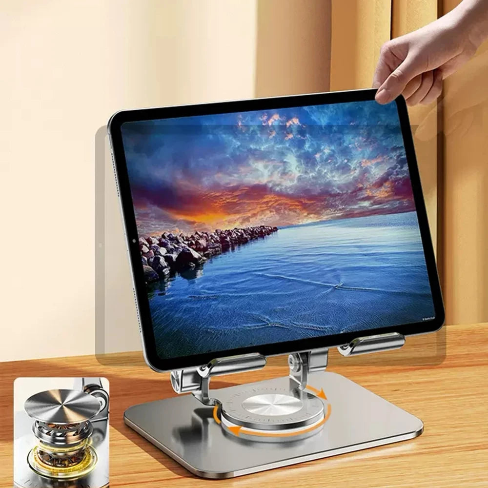 Foldable Aluminum Mobile Phone And Tablet Holder