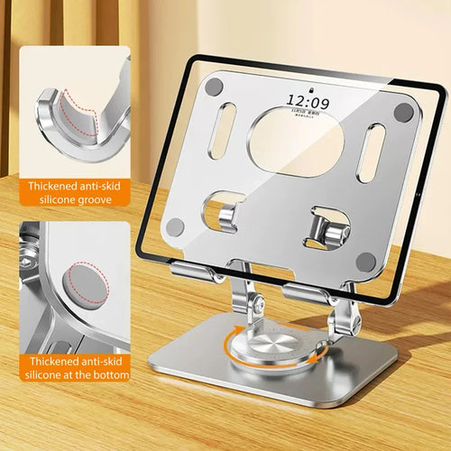 Foldable Aluminum Mobile Phone And Tablet Holder