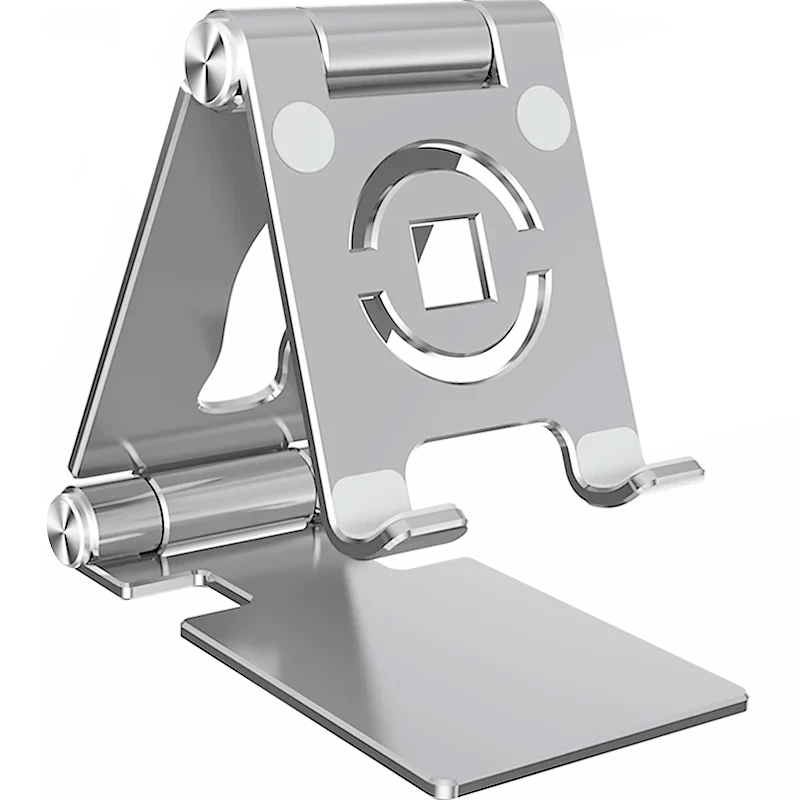 Foldable Aluminum Mobile Phone And Tablet Holder