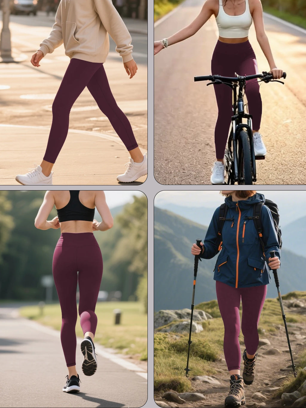 Women's High-Waist Tummy Control Leggings with Pockets